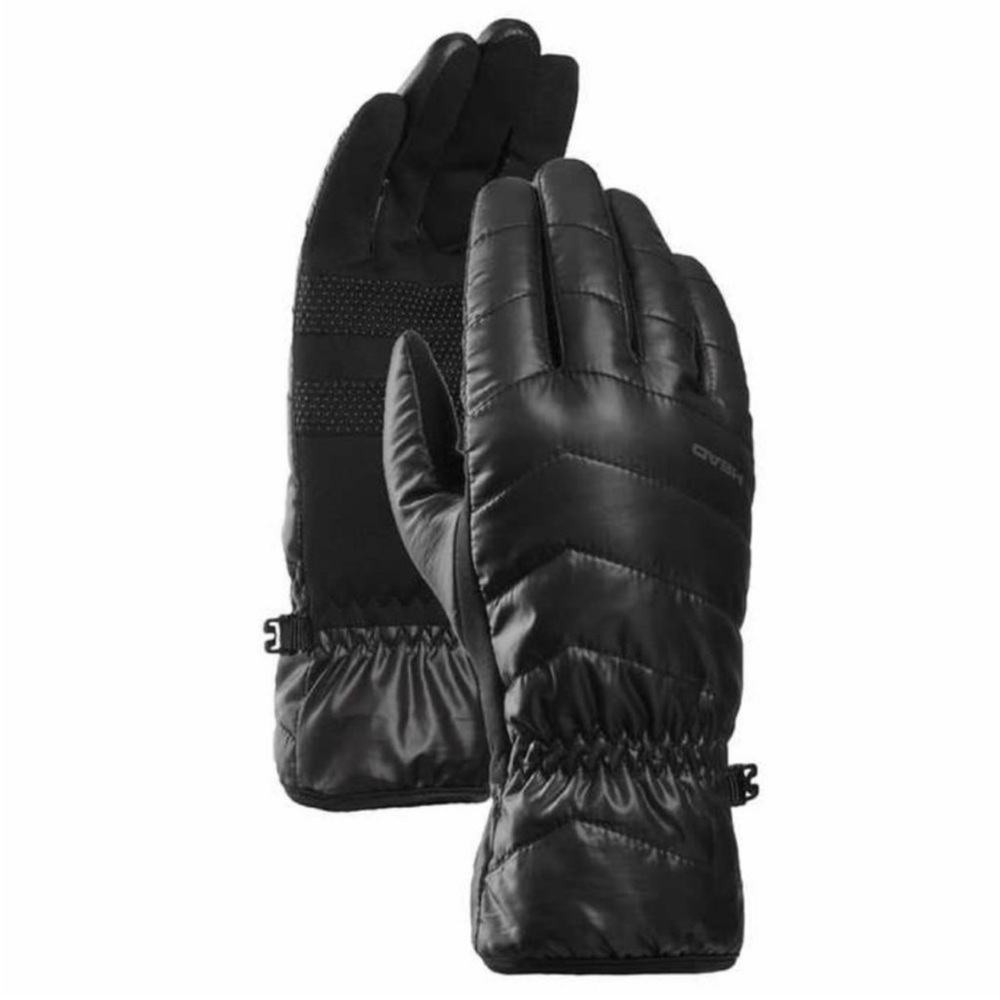 HEAD Women’s Black Waterproof Windproof Hybrid Gloves Medium NWT